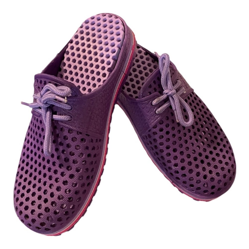 Slip On Purple Sandal Shoes Size 39